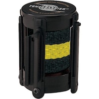 ユニット ユニット ベルト交換カセット87070ー72用 ベルト/黒黄ストライプ 8709513 1個