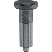 HALDER HALDER インデックスボルト 外周ネジ無し 溶接可能 ノブ付 22120.0806 1個