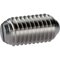 HALDER HALDER スプリングプランジャ ボール、スロット付 インチ 快削鋼 ピン/ボール径3/32 2B050.0110 1個