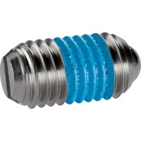 HALDER HALDER スプリングプランジャ ボール、スロット付 インチ SUS ピン/ボール径5/64 2B050.0335 1個
