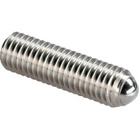 HALDER HALDER セッティングスクリュー 完全ボール付 ステンレス鋼 外径M10 全長17.7 22720.0792 1個