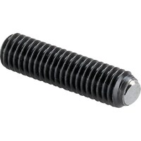 HALDER HALDER セッティングスクリュー 面取りボール付 外径M4 全長7.6 22720.0543 1個