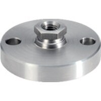 HALDER HALDER レべリングパッド 固定用穴付 ステンレス製 22590.0706 1個