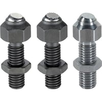 HALDER HALDER 揺動パッド 高さ調整型 ステンレス鋼 22740.0136 1個