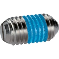 HALDER HALDER スプリングプランジャ ボール、スロット付 インチ SUS ピン/ボール径3/16 2B050.0348 1個