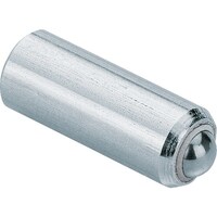 HALDER HALDER スプリングプランジャ 圧入タイプ、ボール付 ステンレス鋼 22081.0332 1個