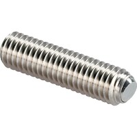 HALDER HALDER セッティングスクリュー 面取りボール付 ステンレス鋼 外径M8 全長10 22720.0850 1個