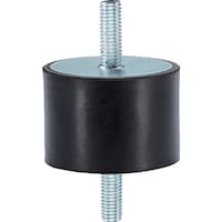 HALDER HALDER ゴム メタルバッファー 両側オネジ付 25150.0223 1個