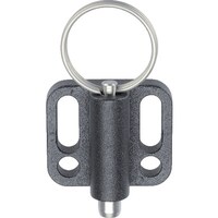 HALDER HALDER インデックスボルト 水平カラー付 リング付 ホールド機構なし 22110.0308 1個