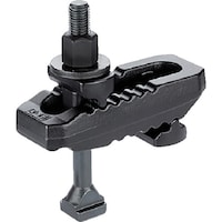 HALDER HALDER ストラップ 溝付 Tボルト付 T溝幅20mm ネジ部M20 23185.0120 1個