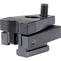 HALDER HALDER ダウンホールドクランプ レバー無し V溝付口金 23210.0542 1個