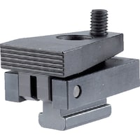 HALDER HALDER ダウンホールドクランプ レバー無し 横溝付口金 23210.0501 1個