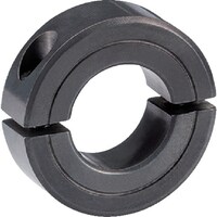 HALDER HALDER セットカラー 2分割型 スチール、黒 25069.0212 1個