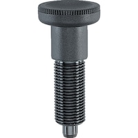 HALDER HALDER インデックスボルト 六角カラー無し ノブ付 快削鋼 22120.0048 1個