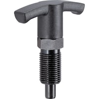 HALDER HALDER インデックスボルト 六角カラー付 Tグリップ付 スチール 22110.0822 1個