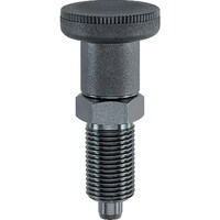 HALDER HALDER インデックスボルト 六角カラー付 ノブ付 快削鋼 22120.0010 1個