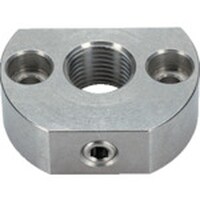 HALDER HALDER 固定ブロック インデックスボルト用 水平取付用 ステンレス鋼 22120.0545 1個