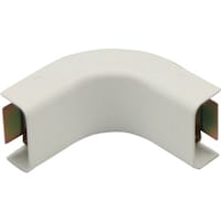 マサル工業 マサル メタルモール付属品 インタナルエルボ B型 ミルキーホワイト B2043 1個