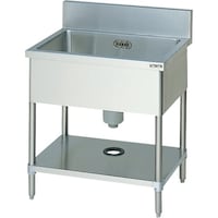 マルゼン Maruzen 一槽シンク600×750×800(ホース付) BS1067 1台