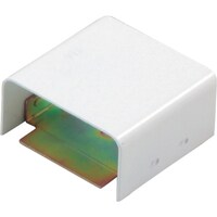 マサル工業 マサル メタルモール付属品 ジョイントカップリング C型 ホワイト C3012 1個