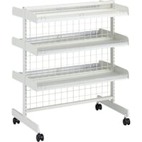 タテヤマアドバンス タテヤマアドバンス レジ前什器棚板セット 75cm×20cm S42554 1枚