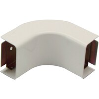 マサル工業 マサル メタルモール付属品 インタナルエルボ C型 ミルキーホワイト C3043 1個