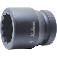 コーケン Koken インパクト12角ソケット 18405M90 1個
