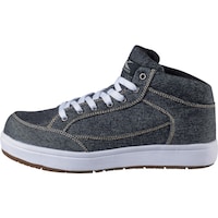 ジーベック XEBEC キャンバスセフティシューズ8540990255 ブラック 8540990255 1足