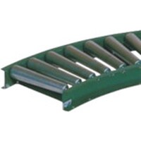 セントラルコンベヤー セントラル テーパーローラコンベヤ TR型400W×75P×90°内R900 TR429012400790 1台