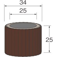 リューター リューター ポリゴンバンドA(アランダム)外径(mm):34幅(mm):25粒度(#):120 S6134 1袋(5個)