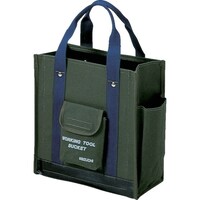 コヅチ コヅチ 6号(国防)防水帆布 ワーキングツールバッグ 小 TS12BOD 1個