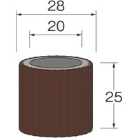 リューター リューター ポリゴンバンドA(アランダム)外径(mm):28幅(mm):25粒度(#):120 S6114 1袋(5個)