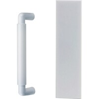 マルキハードウェア MK アクリル ネオトイレハンドル P90022S 1組(1箱)