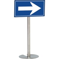 テラモト テラモト 誘導パネル(ベルパー用)ホワイト/青 300×600mm OT5531758 1台