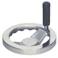 イマオ イマオ ハンドル 角リム型ハンドル車(加工付) ハンドル径125mm S125ERH12 1個