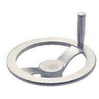 イマオ イマオ ハンドル ステンレスツースポークハンドル車(加工付) ハンドル径125mm STH125H14 1個