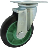 ヨドノ ヨドノ 樹脂製ゴム車輪(ベアリング無)自在金具付 PNAJ100 1個