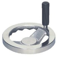 イマオ イマオ ハンドル 角リム型ハンドル車(加工付) ハンドル径200mm S200ERT16 1個