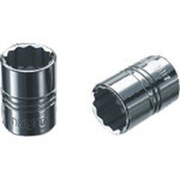京都機械工具 ネプロス インチ 6.3sq.ソケット(十二角) 対辺寸法11/32inch 差込角6.3mm 全長18.5mm NB21132W 1個