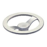 イマオ イマオ ハンドル ステンレスツースポークハンドル車(加工付) NSTH160HN22 1個