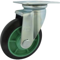 ヨドノ ヨドノ 樹脂製ゴム車輪(ベアリング無)自在金具付 PNAJ130 1個