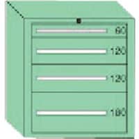 大阪製罐 OS ミゼットキャビネット 間口418×奥行407×高さ543mm(若草色)別組 M8A 1台