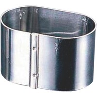 遠藤商事 TKG SA188かみ合わせセルクルリング 小判型 65×45×H30mm WSL7004 1個