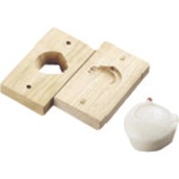 遠藤商事 TKG 手彫物相型(上生菓子用) 鶴 WBT16 1個