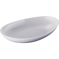 遠藤商事 TKG メラミン オーバルプレート PH791 ピュアホワイト RPLL201 1個