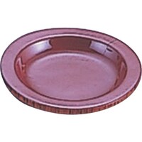 遠藤商事 TKG 木製 内朱そば薬味皿 QYK33 1個