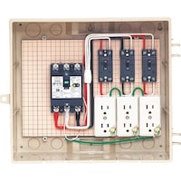 �����H�Ɓ@�����@���O�d�͗p���݃{�b�N�X�@�i�R�d����f��E����u���[�J�E�R���Z���g�����j�@�P�R�R�b�@�P��