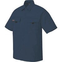 アイトス アイトス 半袖シャツ(男女兼用) ディープネイビー 6L 55760086L 1着