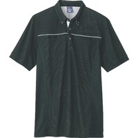 アイトス アイトス 半袖ポロシャツ(男女兼用) ブラック 3L 5510440103L 1着