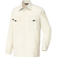 アイトス アイトス 長袖シャツ(男女兼用)(薄地) アイボリー M 5575001M 1着